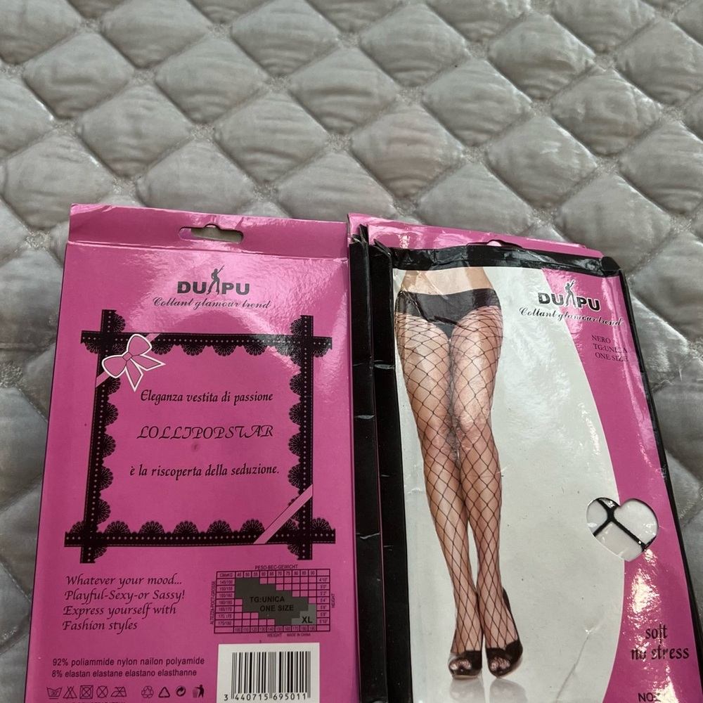 Du&Pu Fishnet Stockings - Black